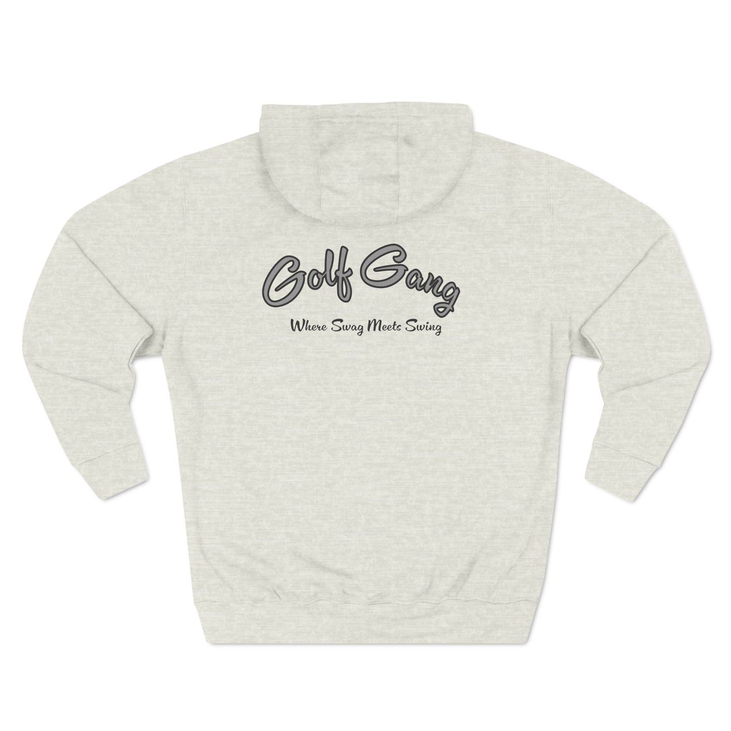 Fleece Hoodie: Golf Gang - Where Swag Meets Swing