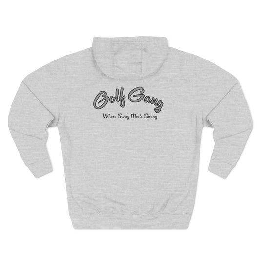 Fleece Hoodie: Golf Gang - Where Swag Meets Swing